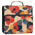 thumbnail image 5 of FORMRS Zipper Binder with Shoulder Strap 2-inch Ring 500 Sheet Capacity File Bag, Flowers Pattern, 5 of 5