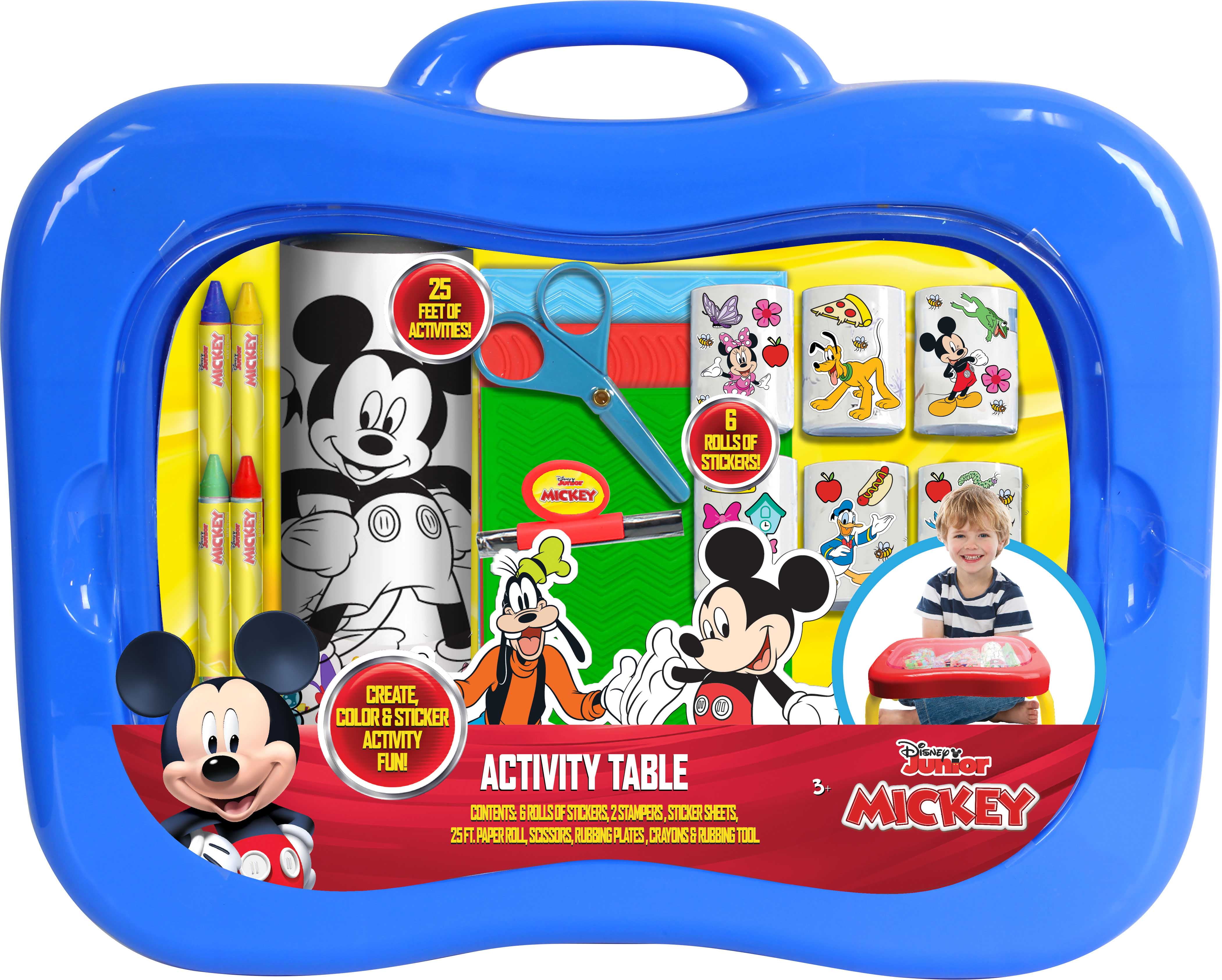 mickey mouse activity table