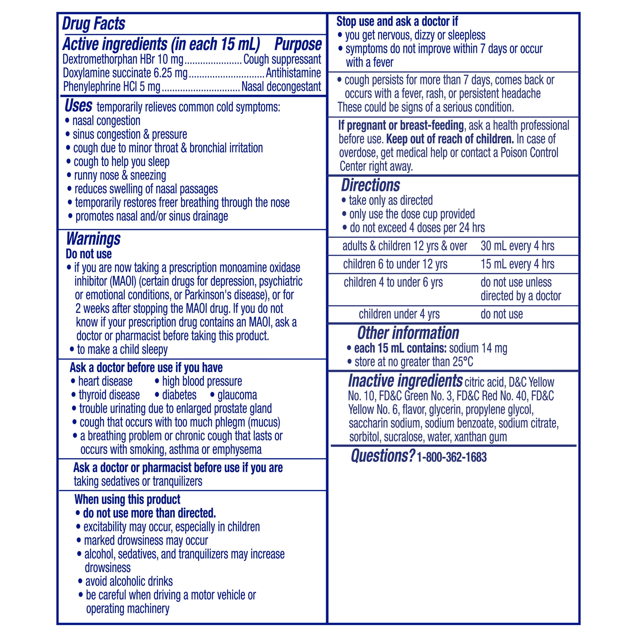 Vicks NyQuil Kids Honey Cold & Cough + Congestion Liquid Medicine, 8 fl oz