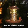 thumbnail image 5 of Kingsyard Solar Powered Multi-Bird Lantern Feeder, Bronze, 5 of 10