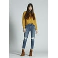 thumbnail image 3 of Driftwood FIJI BLUE WASH Gizelle Girlfriend Skinny Cropped Jeans W27 L27, 3 of 10