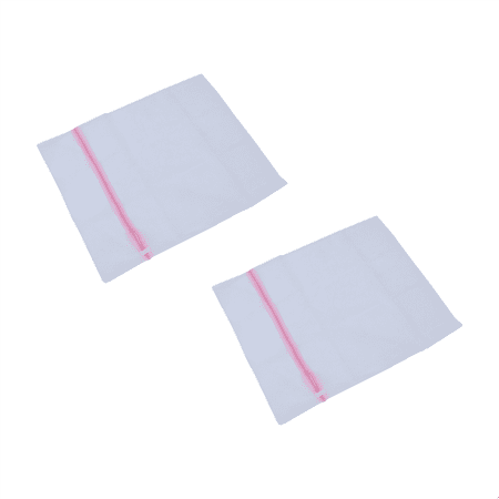 

2X Laundry Mesh Net Washing Bag Clothes Bra Sox Lingerie Socks Underwear 60X50CM