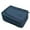 Navy, variant on Foldable Travel Shoe Organizer Bag 11.8x8.3x4.5in - Portable Compression Storage for Gym Trips Space Saving Luggage Essential(Dark Blue)