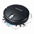 thumbnail image 4 of Robot Vacuum Cleaner 5-in-1 Wireless Vacuum Cleaner With Led Atmosphere Lights Quiet Vacuuming Mopping, 4 of 4