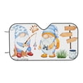 thumbnail image 7 of Balery Gnome Camping Fishing Print Car Windshield Sun Shade,Windshield Sunshade for Car Pickup Truck SUV Accessories-Medium, 7 of 7