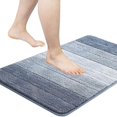 thumbnail image 4 of Alfombrilla de baño antideslizante - Alfombrilla de ducha de secado de microfibra para baño - Alfombrilla de baño absorbente y alfombrilla de ducha-D, 4 of 5