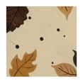 thumbnail image 4 of BANET Autumn Cute Leaves Print Square Tablecloth  Washable Polyester Table Cloth for Square or Square Tables Waterproof Wrinkle Free Stain Resistant Table Cover for Kitchen Dining Room white, 4 of 8