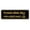 Black Gold, variant on Standard Please Ring Bell for Assistance (Bell) Sign (Black) - Small