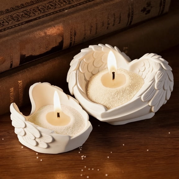 Aromatherapy Scented Sand Wax Candle Kit – DIY Refillable Pearl Wax Candle Set for Home Fragrances, Relaxing, Smokefree, Reusable, Gift-Ready White