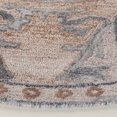 thumbnail image 3 of SAFAVIEH Anatolia Ellery Oriental Area Rug, Light Brown/Grey, 6' x 6' Round, 3 of 10