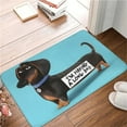 thumbnail image 2 of BAIANNAN Dachshund Dog Front Floor Door Entrance Mats Indoor Sausage Wiener Badger Kitchen Bathroom Doormat Garden Carpet Rug, 2 of 6