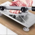thumbnail image 4 of sanitation Meat Slicer Machine Equipment Shop Processing Tools Stainless Steel Food Ham Slicing Tool Kitchen Gadget Hand Tools, 4 of 5
