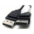 thumbnail image 2 of 1.8m dp male-to-male HD cable DP displayport head 4K computer monitor cable,2pack, 2 of 5