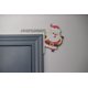 thumbnail image 1 of Marco de puerta de Navidad, decoraciones de madera, Papá Noel, alce, artesanías de madera, decoraciones navideñas, colgante de Navidad, 1 of 5
