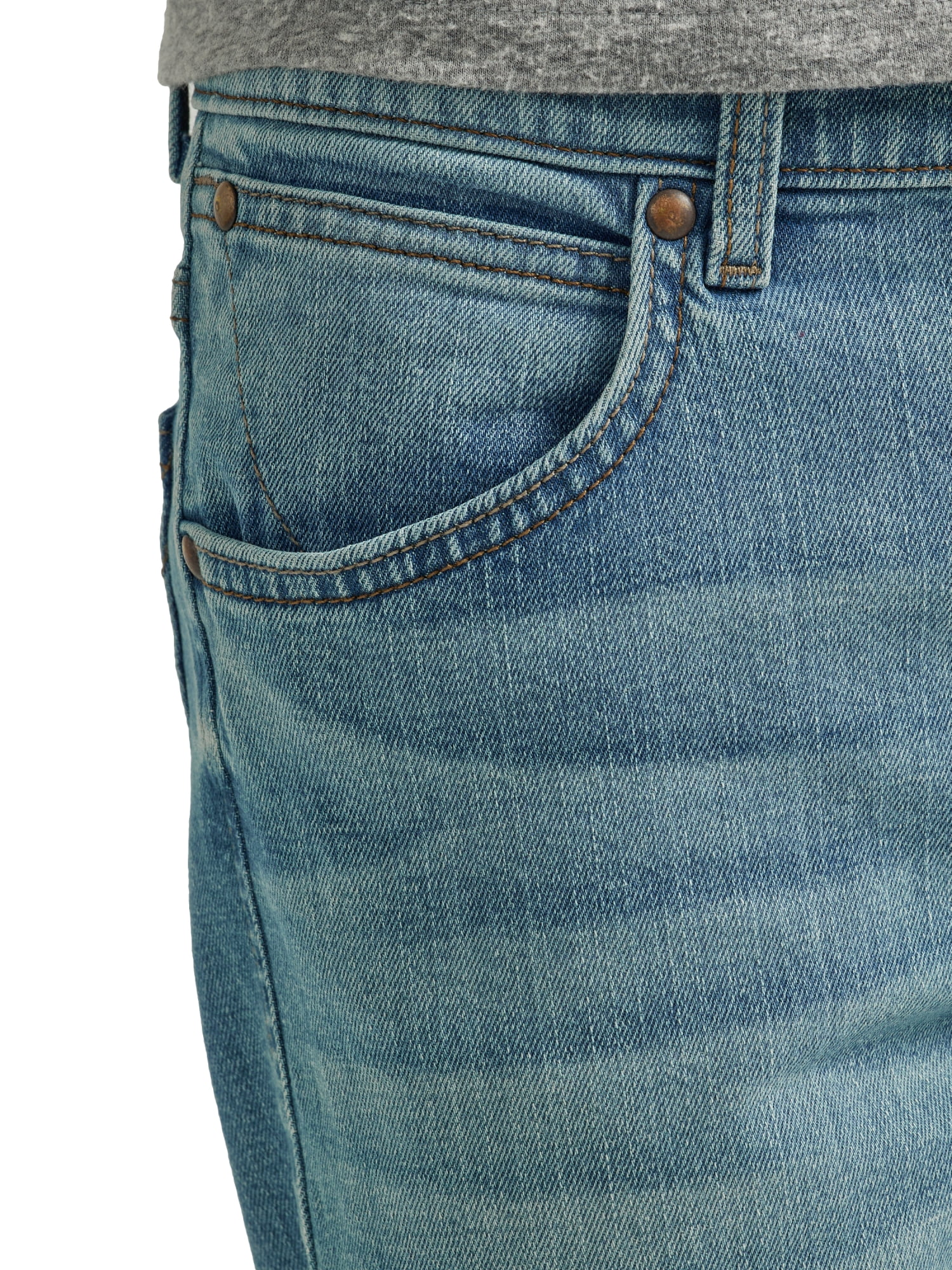 Wrangler® Boys Straight Fit Denim Jeans, Sizes 4-18 Regular, Slim, & Husky