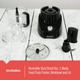 thumbnail image 5 of Black+Decker 3-in-1 Easy Assembly 8-Cup Food Processor, Black, FP4150B, 5 of 7