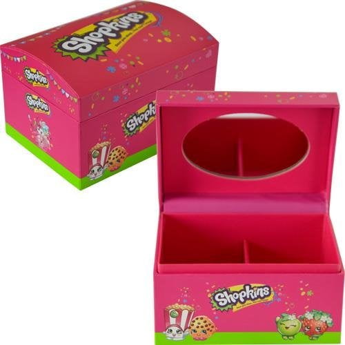 Shopkins - Shopkins Jewelry Box With Mirror 4X3X2.6' - Walmart.com