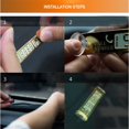 thumbnail image 4 of Soumake Stylish Car Temporary Stop Parking Card Luminous Phone Number Display Plate, 4 of 4