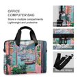thumbnail image 4 of FORMRS 16" Laptop Bag Carrying Sleeve Case with Handle Travel Shoulder Briefcase, Pink Door, 4 of 8
