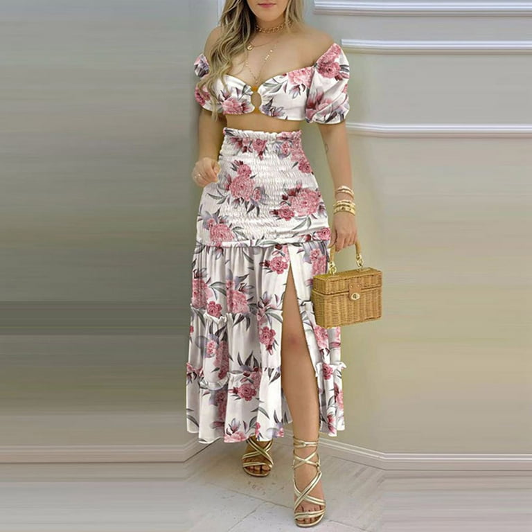 Casual Print Split Joint Spaghetti Strap Cake Skirt Dresses(3 colors) Casual Print Split Joint Spaghetti Strap Cake Skirt Dresses(3 colors)