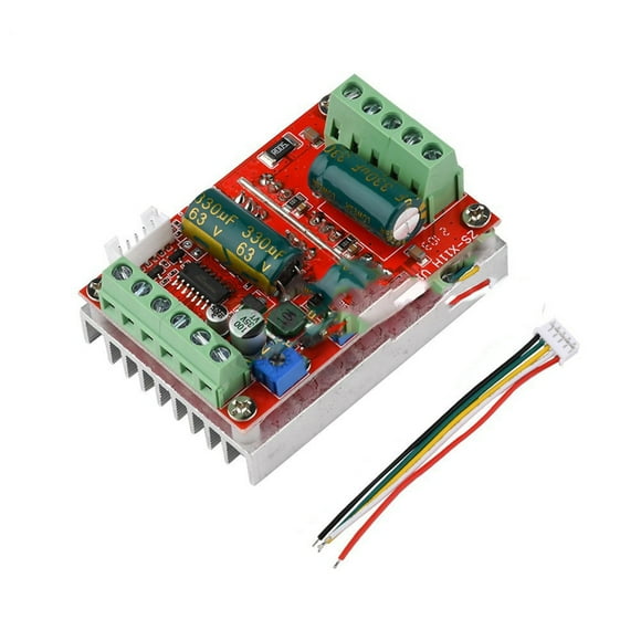 Cateissary Módulo impulsor de motor sin escobillas con placa controladora de motor CC sin escobillas de amplio rango de voltaje Electrónica