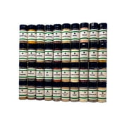 Ultimate Pantry SEASONING, HERB, SPICE and SEASONED SALT Set | 40 Count | Premium | Everything Your Spice Rack Needs | Hand Crafted by June Moon Spice Company