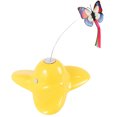 thumbnail image 1 of Juguetes para gatos, divertidos juguetes eléctricos giratorios para gatos con revoloteo deportivo, juguete para gatos con mariposas, 1 of 5