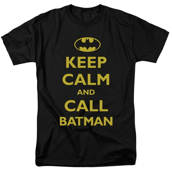 Batman Call Batman Short Sleeve Mens Shirt