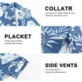 thumbnail image 5 of Men's Hawaiian Wrinkle Free Short Sleeve Button Down Tropical Floral Beach Vacation Shirt, 5 of 5