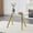 Gold, variant on Dining Tables Extendable Round Dining Table (43" to 54") - Space-Saving Dining Table with Sturdy Metal Legs,for Small Apartment/Living Room, 4-6 Seater Multi-Functional Kitchen Room Dinner Table,Mod