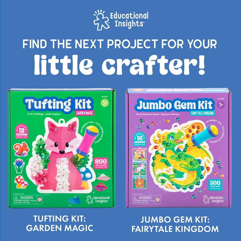Educational Insights Pom Pom Craft Kit, Arts & Crafts Sets And