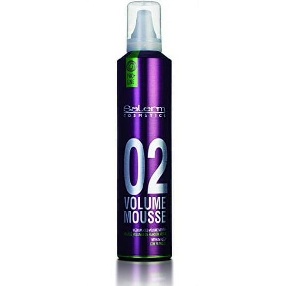 Salerm Cosmetics Volume Mousse 02 Medium Hold 10.4 oz / 300 ml