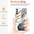 thumbnail image 5 of Abstract Modern Leaves Case for Samsung Galaxy S21 Plus ,Aesthetic Art Design Pattern TPU Shock Proof Cover Case, 5 of 6