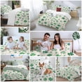 thumbnail image 6 of Lucky Day Bedding 3 Piece Duvet Cover Set Twin Size, St. Patrick's Shamrock Rustic Clover Green Soft Microfiber Comforter Cover with Zipper Closure & Pillowcases, Wrinkle & FadeResistant Quilt Cover, 6 of 9