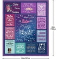 thumbnail image 6 of Sister Gifts Blanket 60"x50", Sisters Gifts from Sister, Sister Birthday Gifts for Sister from Sisters, Sister Gifts for Women, Sister Gifts Ideas for Anniversary Mothers Day, to My Sister Blankets, 6 of 6