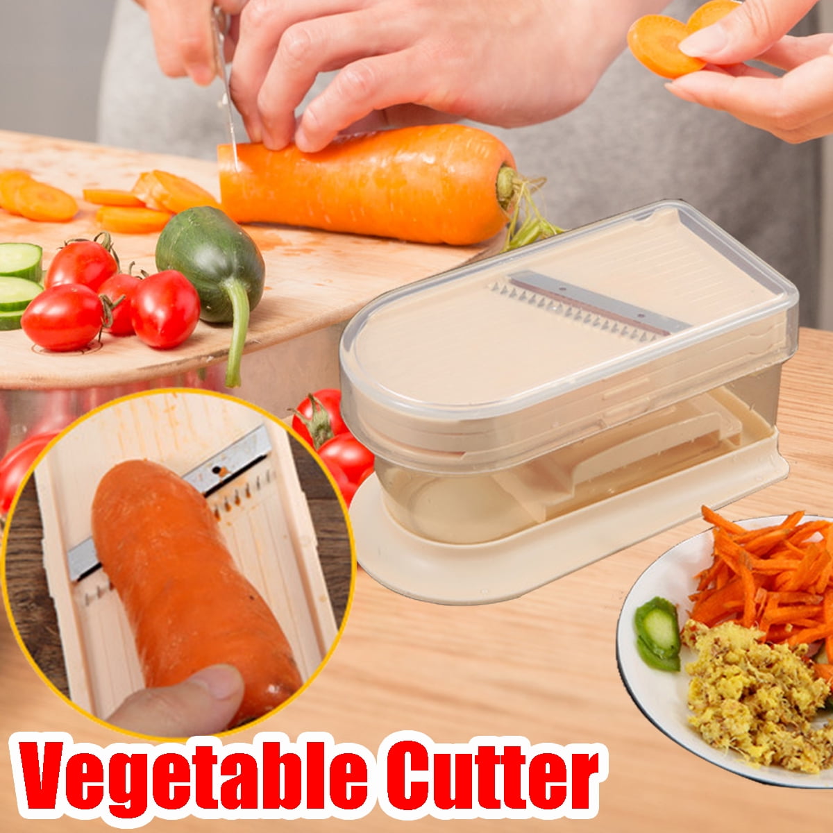 Vegetable Mandoline Slicer Vegetable Cutter Grater Juilienne Slicer