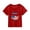 Red, variant on Toddler Girls 4th of July Outfit Toddler American Flag Tshirt for Boys Girls Patriotic Tops Kids 4th of July Outfits Tee USA Short Seleve Black Size,1-2 Years