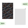 thumbnail image 2 of Easygdp Cool Sports Car Golf Towel 24x16in for Men and Women with Carabiner Clip for Easy Attachment, 2 of 8