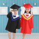 thumbnail image 5 of FELTECHELECTR Conjunto de toga y borlas de graduación para niños, ideal para cosplay, fotografía y jardín de infancia (azul, altura adecuada: 100 cm), 5 of 7