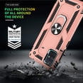 thumbnail image 5 of Samsung Galaxy A51 Case, with HD Screen Protector, Dual Guard Protection Series Case with Portable Magnetic Ring Stand for Samsung A51, Rose Gold, 5 of 15
