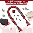 thumbnail image 5 of Graduation Leis 2026 Money Ribbon Lei Necklace, Braided Graduation Lei for Class of 2026, DIY Graduation Ribbon Necklace for High School College Graduation Ceremony Party Supplies, 5 of 8
