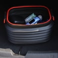 thumbnail image 4 of Cubo De Almacenamiento Para Coche De 18L, Caja De Almacenamiento Multifuncional Plegable De Plástico Negro, Cubo De Basura Para Maletero De Automóvil, Hogar Y Exteriores Kearding VI003061-00, 4 of 6