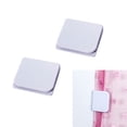 thumbnail image 2 of 2 Pcs Clips de Protection Coupe-Vent Clips de Rideau de Douche Auto-Adhésifs, 2 of 8