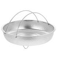 thumbnail image 1 of Kitchen Steaming Basket Stainless Steel Steamer Food Steaming Tray Multi-functional Rice Steamer, 1 of 8