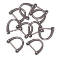 thumbnail image 2 of Hebillas de ,Hebillas de Anillos en D Sujetadores Llaveros,Atornillar grillete Aro de metal Llave de bloqueo Chian,Llavero de repuesto de cuero para bricolaje Resultados de, 2 of 8
