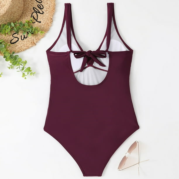 Njagoc3 Womens Deep V-Neck Padded Wire-Free Tummy Control
