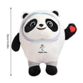 thumbnail image 4 of Juegos Olímpicos de Invierno Mascota Juguetes de peluche Colección de muñecos esponjosos de peluche Estatuilla Muñeca Regalos de cumpleaños, Blanco + 50 cm Serendint FN007576-02, 4 of 6