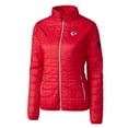 thumbnail image 2 of Women's Cutter & Buck Red Kansas City Chiefs Rainier PrimaLoft Eco Insulated Full-Zip Puffer Jacket, 2 of 3