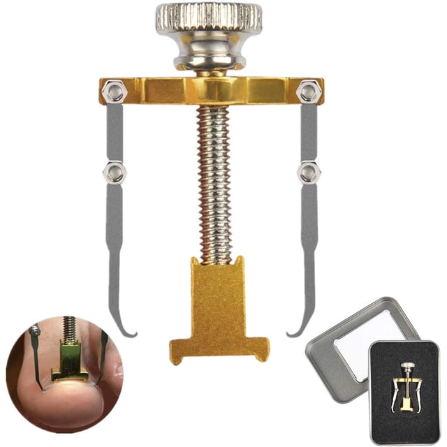 Herramienta profesional para corrección de uñas encarnadas, herramienta de Clip para uñas encarnadas, regenera la pedicura de las uñas de los pies