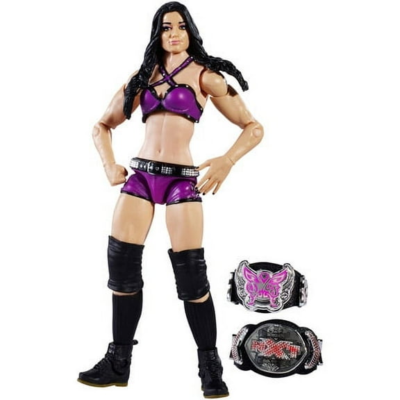 WWE Elite Collection Superstar Paige Action Figure with Women and Divas Championship